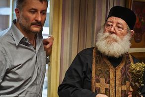 Cristi Puiu and Valer Dellakeza in Sieranevada (2016)