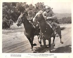 Robert Bice and Keith Richards in The James Brothers of Missouri (1949)