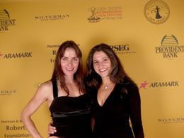 Tara Westwood (left),who stars as Jean Malone Fulton, with director Laura Thies.