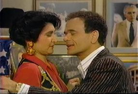 Robert Picardo and Robin Bartlett in The Powers That Be (1992)