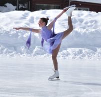 Ice skating