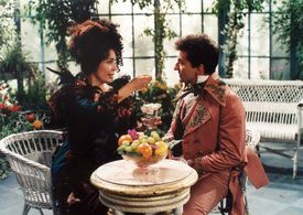 Nela Boudová and Ondrej Vetchý in Carodejné námluvy (1997)