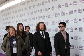Jim James, Patrick Hallahan, My Morning Jacket, and Tom Blankenship