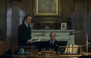 As John Barratt in The Crown