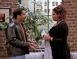 Kim Coles and Scotch Ellis Loring in The Geena Davis Show (2000)