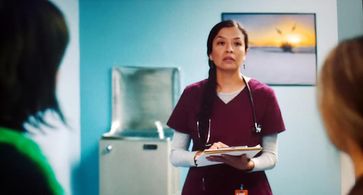 Sharon Anne Henderson in a scene from HBO Max’s “Unpregnant.” (Courtesy of HBO)