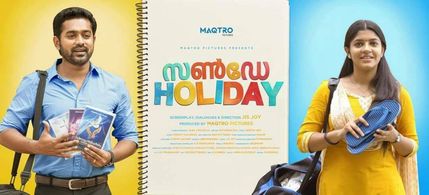 Asif Ali and Aparna Balamurali in Sunday Holiday (2017)