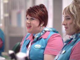 Matt Lucas and David Walliams in Come Fly with Me (2010)