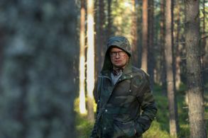 Director Mika Ronkainen on set of All the Sins (2019).