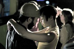 Wyatt Cenac and Tracey Heggins in Medicine for Melancholy (2008)