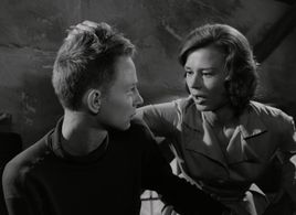 Harriet Andersson and Lars Passgård in Through a Glass Darkly (1961)