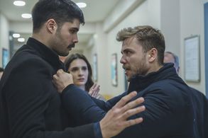 Tolga Saritas, Meric Aral, and Genco Ozak in Söz: Omuz Omuza (2019)