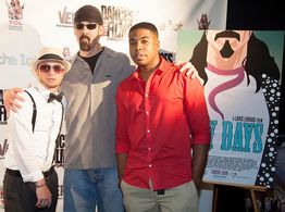 Steven Dean Davis & Credere Joseph at the 'Hay Days' LA Premiere (Chinese Theaters)