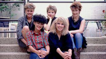 Jane Wiedlin, Charlotte Caffey, Belinda Carlisle, Gina Schock, Kathy Valentine, and The Go-Go's in The Go-Go's (2020)