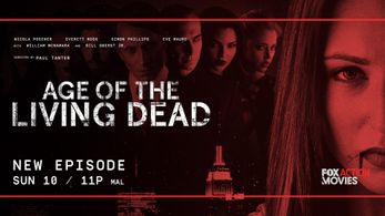 William McNamara, Simon Phillips, Nicola Posener, Bill Oberst Jr., Eve Mauro, and Everett in Age of the Living Dead (201