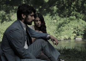 Liz Gallardo and Christian Vazquez in Cinco de Mayo, La Batalla (2013)