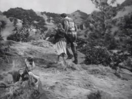 Veronica Cartwright and Fess Parker in Daniel Boone (1964)