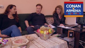 Conan O'Brien and Sona Movsesian in Conan (2010)