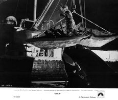 Percy Edwards and Peter Hooten in Orca (1977)