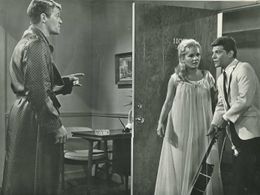 Frankie Avalon, Tuesday Weld, and Jeremy Slate in I'll Take Sweden (1965)