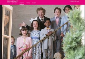 Martin Short, Aiden Medina, and Charlie Jones in Maya & Marty (2016)