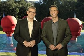 John Henson and John Anderson in Wipeout (2008)