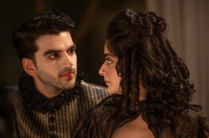Danesh Razvi and Tanya Maniktala in A Suitable Boy (2020)