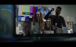 Victoria Tate and Kelvin Taylor in The Morning Show (2019)