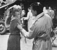 Kirk Douglas and Sabine Bethmann in Spartacus (1960)