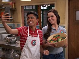 Miranda May and Karan Brar in Bunk'd (2015)