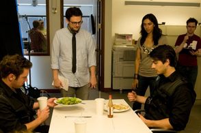 Bret Harrison, Brandon Routh, and BenDavid Grabinski in Cost of Living (2011)