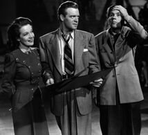 Van Heflin, Mártha Eggerth, and Leonid Kinskey in Presenting Lily Mars (1943)