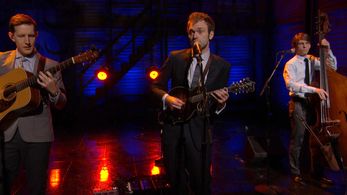 Chris Thile, Punch Brothers, Chris Eldridge, and Paul Kowert in Conan (2010)