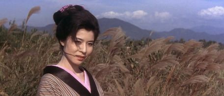 Reiko Fujiwara in Zatoichi on the Road (1963)