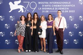 Monica Nappo, Michele Bravi, Galatéa Bellugi, Margherita Missoni, Benedetta Porcaroli, and Carolina Cavalli at an event 