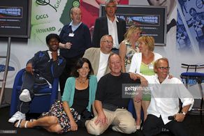 Arthur Bostrom, Kirsten Cooke, Richard Gibson, Kim Hartman, Sue Hodge, Danny John-Jules, Gorden Kaye, Sam Kelly, and Guy