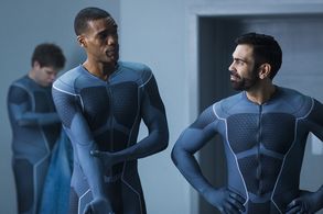 Parker Sawyers & Tom Benedict Knight in The Call Up