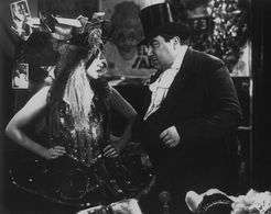 Marlene Dietrich and Kurt Gerron in The Blue Angel (1930)