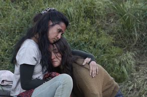 Sophia Ali and Sarah Pidgeon in The Wilds: Exodus (2022)