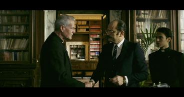 Roberto Faenza, Randall Paul, Anthony Souter, Massimo Cantini Parrini, and Simone Coppo in La verità sta in cielo (2016)