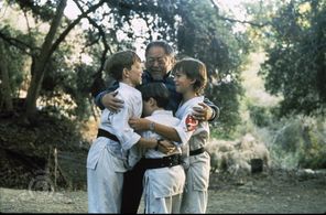 Chad Power, Max Elliott Slade, Michael Treanor, and Victor Wong in 3 Ninjas (1992)