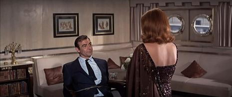 Sean Connery and Karin Dor in You Only Live Twice (1967)