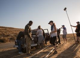 Traci Hays and Dayo Okeniyi