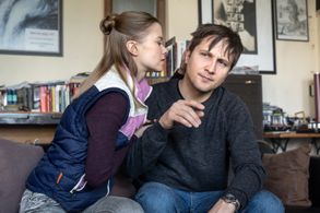 Henrike von Kuick and Lasse Myhr in Leipzig Homicide (2001)