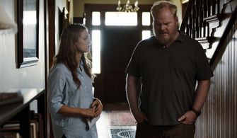 Jim Gaffigan and Marin Ireland in Light from Light (2019)