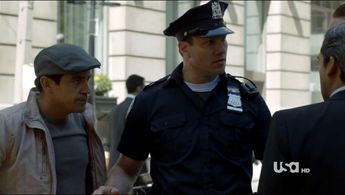 Still from Suits with Jose Zuniga.