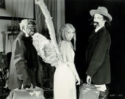 Raymond Hackett, Bessie Love, and Frank Nelson in The Girl in the Show (1929)