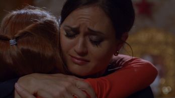 Danica McKellar and Ellie Botterill in Crown for Christmas (2015)