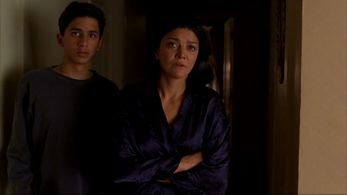Shohreh Aghdashloo and Jonathan Ahdout in House of Sand and Fog (2003)