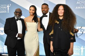 Jamie Foxx and Corinne Foxx